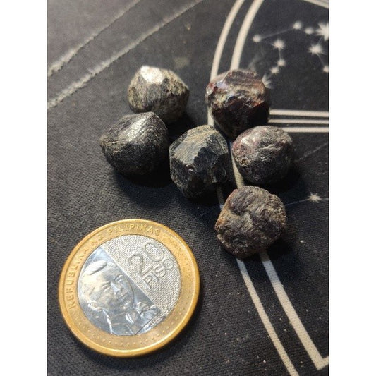 CHEFFY Garnet Crystals Gemstones Raw