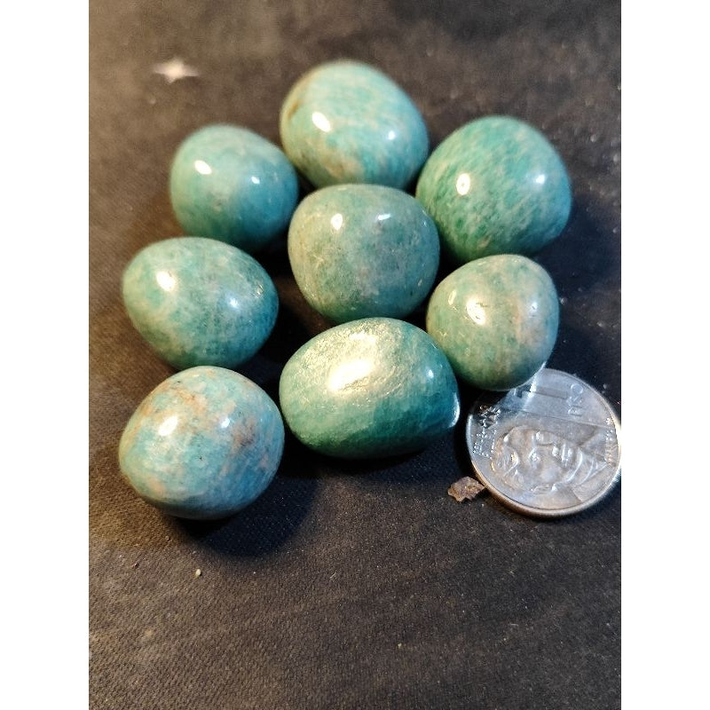 CHEFFY Amazonite Crystal Gemstone Tumbled