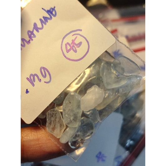 CHEFFY Aquamarine Chips Crystal Gemstones