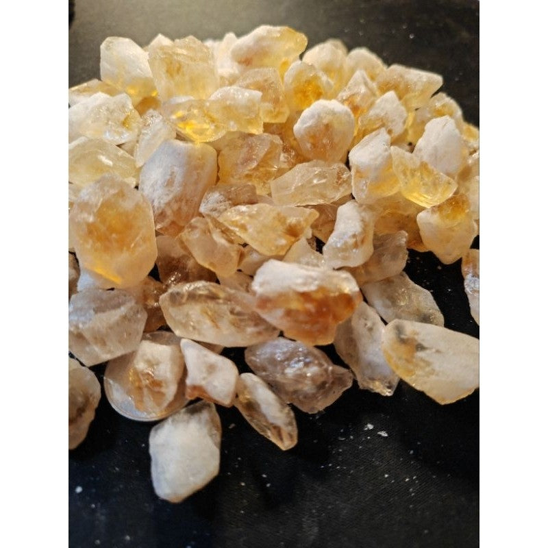CHEFFY Citrine Crystal Gemstones Mini Raw