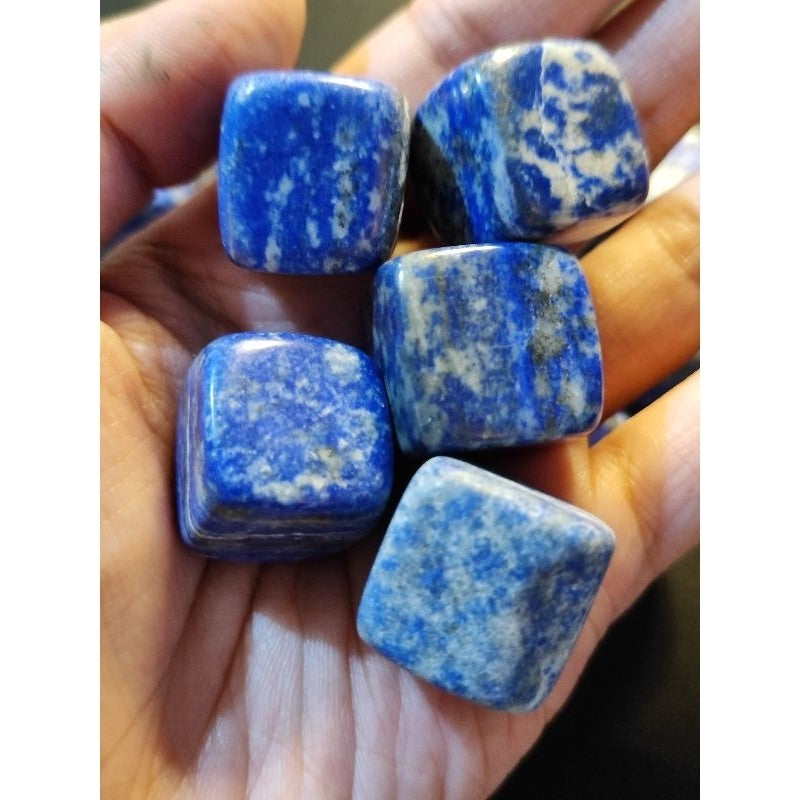 CHEFFY Lapis Lazuli Cubes Crystal Gemstone