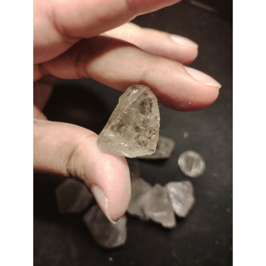 CHEFFY Smokey Quartz Crystal Raw Gemstones