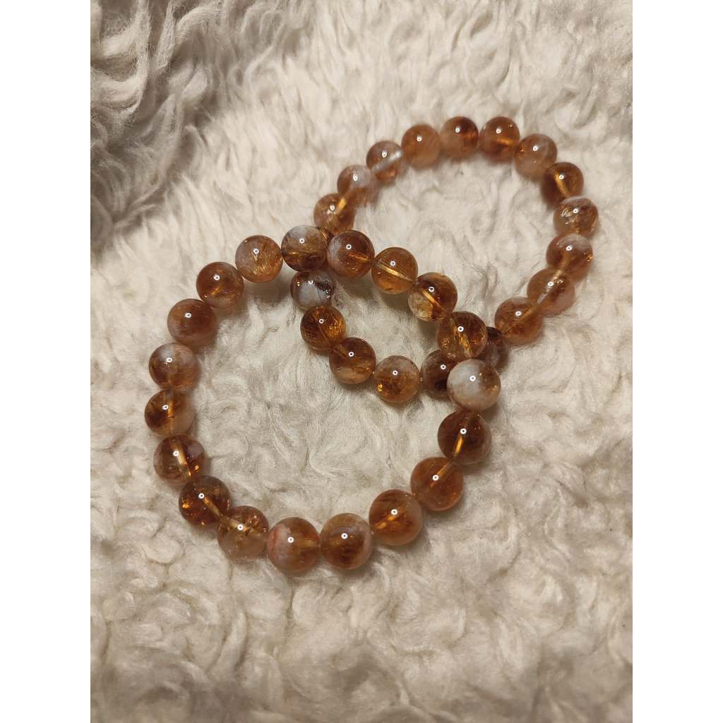 CHEFFY Citrine Bracelet High Quality