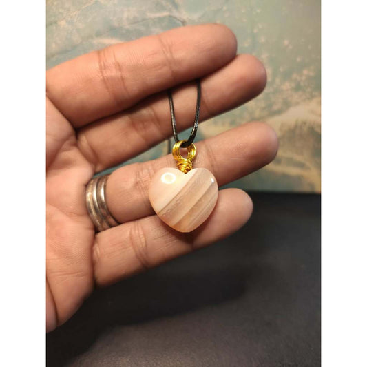 CHEFFY Wire Wrapped Carnelian Pendant Crystal Gemstone