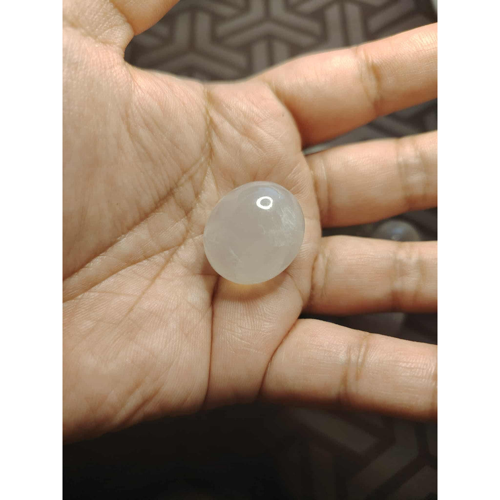 CHEFFY Blue Rose Quartz Crystal Gemstone