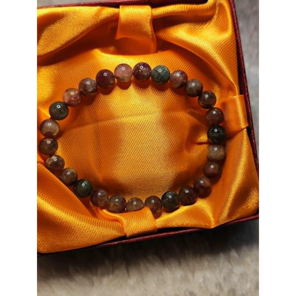 CHEFFY Watermelon Bracelet Gemstone Crystals