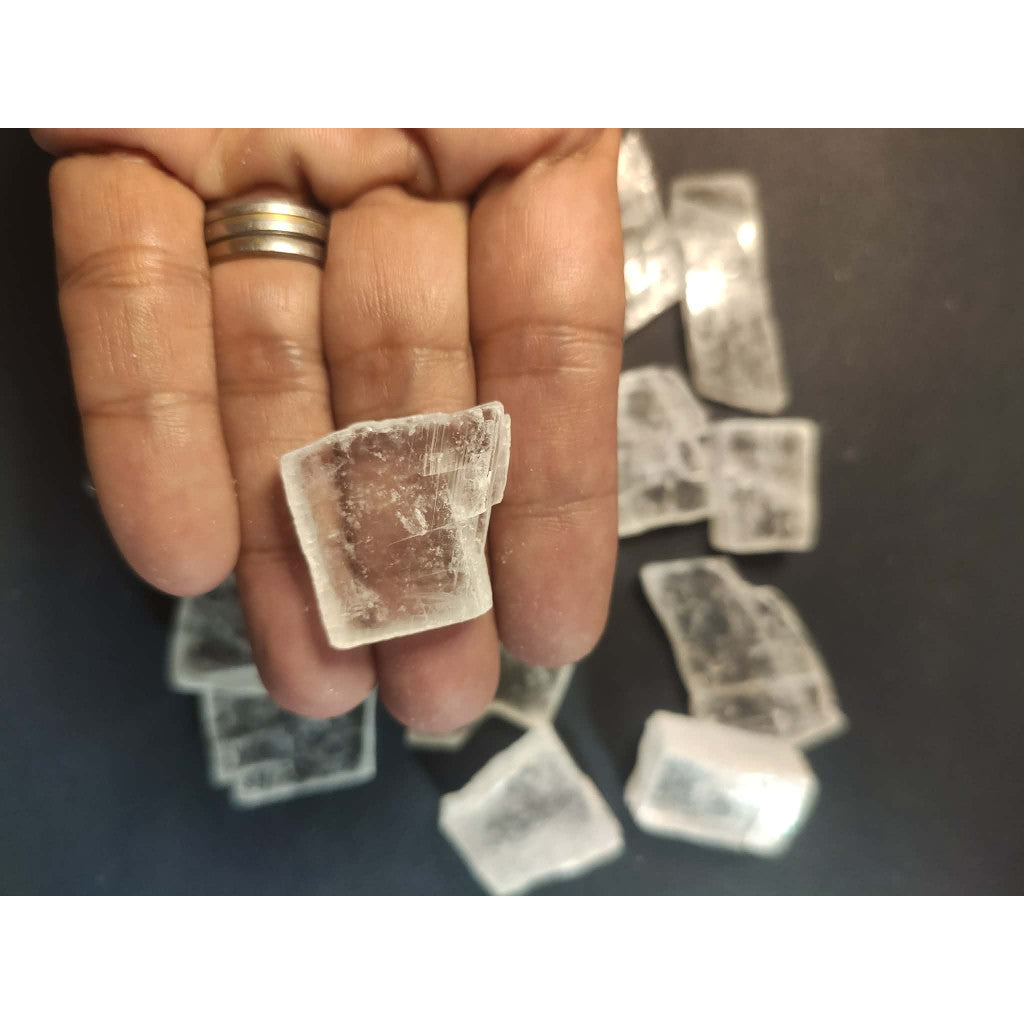CHEFFY Selenite XS Slabs Crystals Gemstones