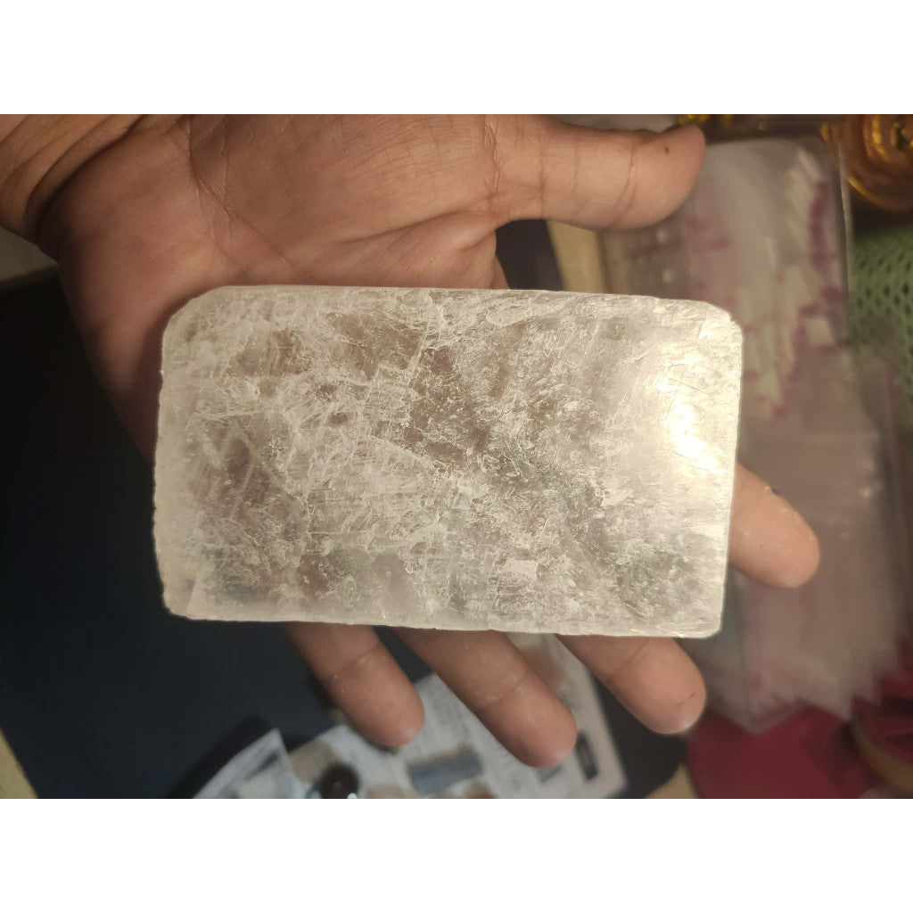 CHEFFY Selenite XL Slabs Crystals Gemstones