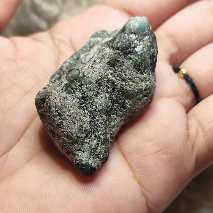 CHEFFY Emerald M-Budget Tumbled Stone 33.03g