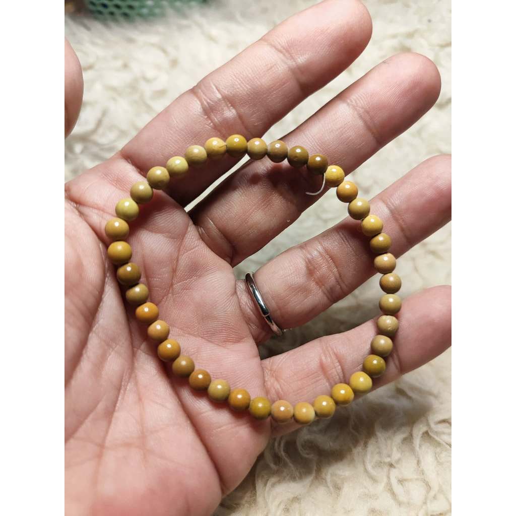 CHEFFY Turquoise Brown Bracelet 3mm - Natural Gemstone Crystal