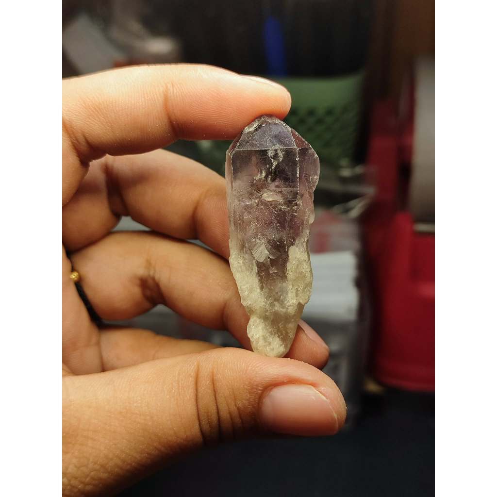 CHEFFY Amethyst Crystal Gemstone Points Light Purple (XL)