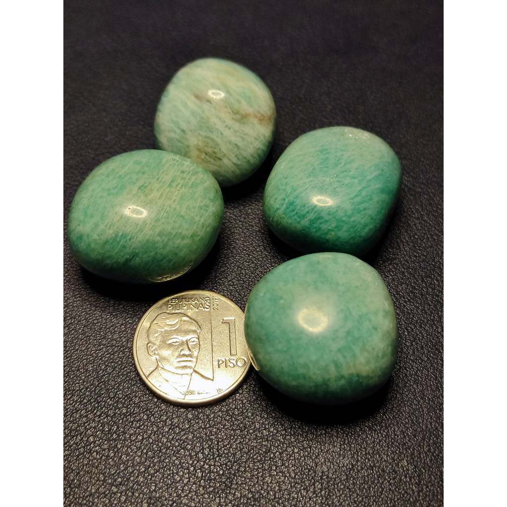 CHEFFY Amazonite Crystal Gemstone Tumbled XL