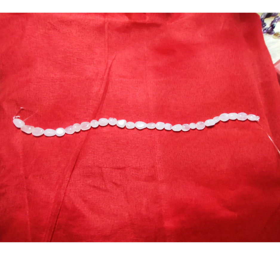 CHEFFY Natural Rose Quartz Beads DIY Loose Beads (