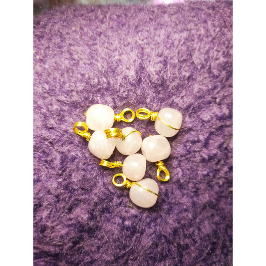 CHEFFY Rose Quartz Pendant Crystal Gemstone