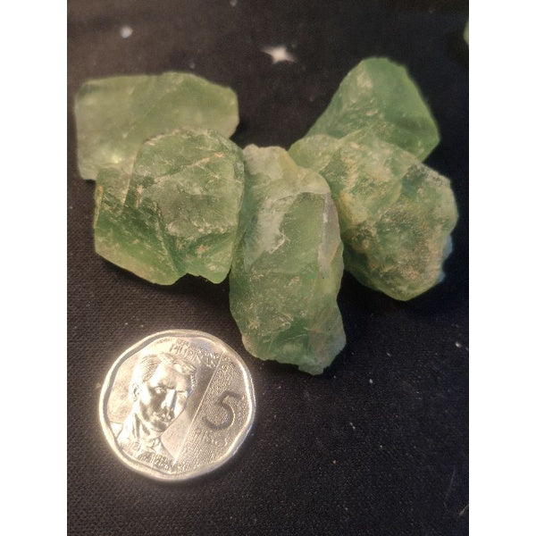 CHEFFY Green Fluorite Crystal Gemstone