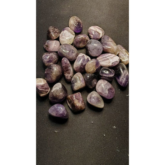 CHEFFY Amethyst Tumbled Crystals Gemstones