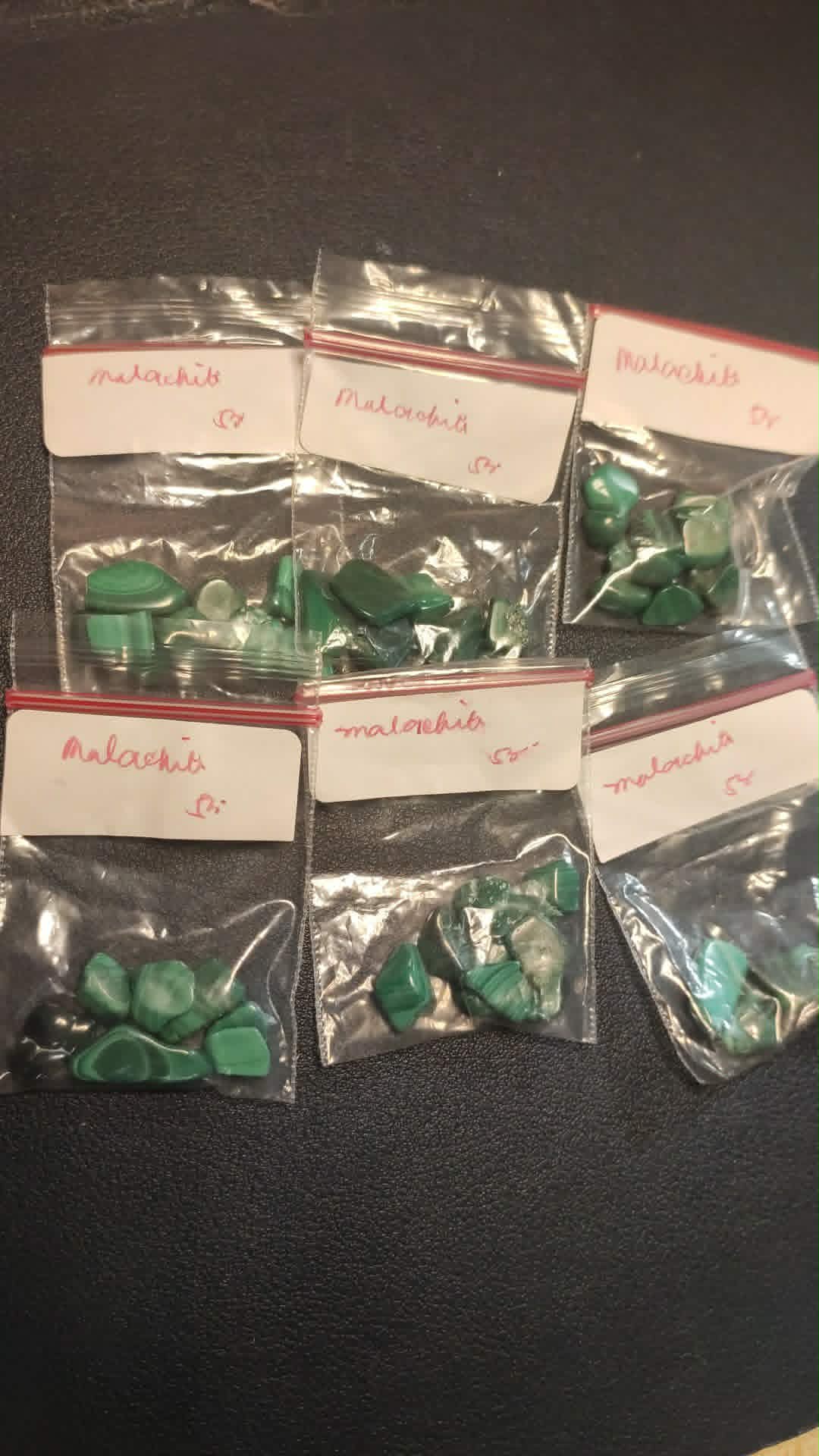 CHEFFY Malachite Crystal Gemstone SOLD PER PACK