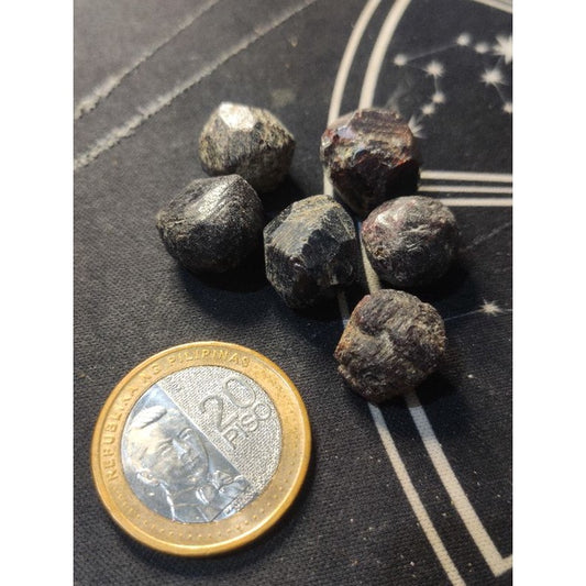 CHEFFY Garnet Crystals Gemstones Raw