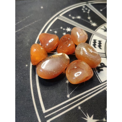 CHEFFY Carnelian Crystal Tumbled Gemstone