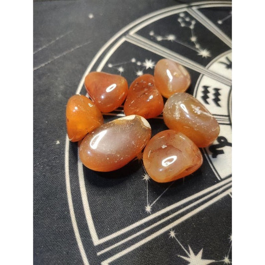 CHEFFY Carnelian Crystal Tumbled Gemstone