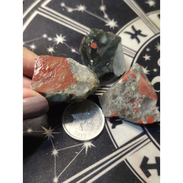 CHEFFY Raw Seftonite Vulcan Jasper Gemstone Crystal