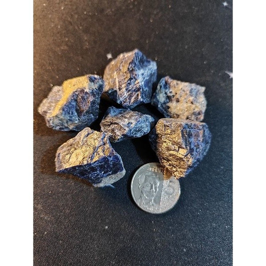 CHEFFY Sodalite Crystal Gemstone Raw