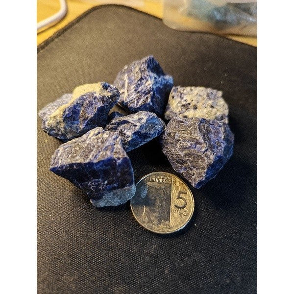 CHEFFY Sodalite Crystal Gemstone Raw