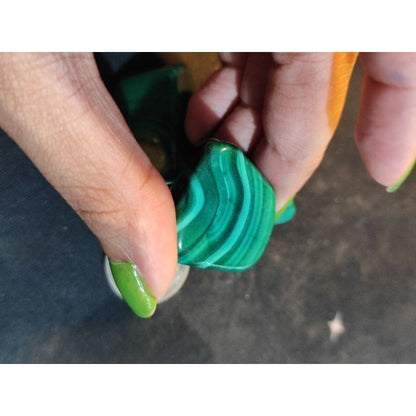 CHEFFY Malachite Crystal Gemstone Tumbled