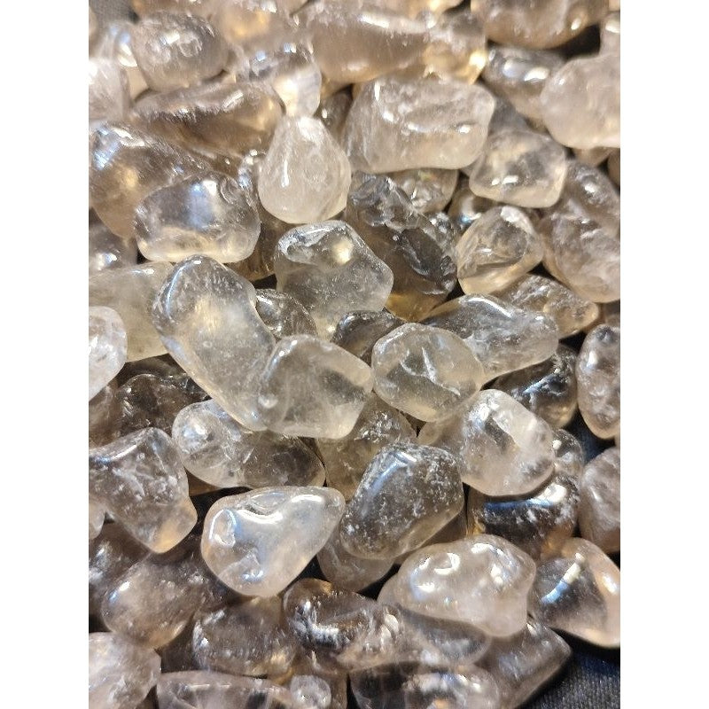 CHEFFY Smokey Quartz Tumbled Mini Gemstone Crystal SOLD PER PACK