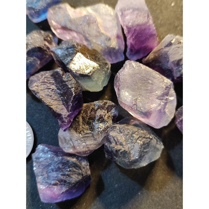 CHEFFY Rainbow Fluorite Gemstone Crystal