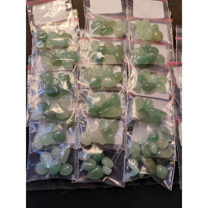 CHEFFY Aventurine mini tumbled crystals gemstones SOLD PER PACK