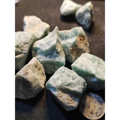 CHEFFY Raw Amazonite Crystal Gemstone