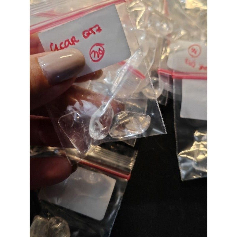CHEFFY Clear Quartz Chips Gemstone Crystal