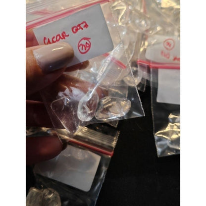 CHEFFY Clear Quartz Chips Gemstone Crystal