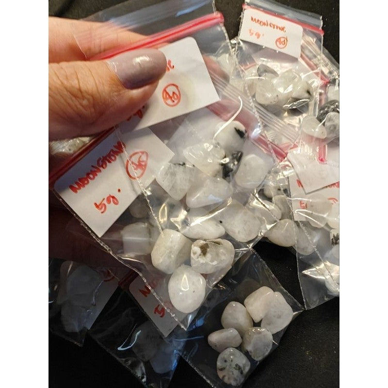 CHEFFY Moonstone Chips Gemstone Crystals