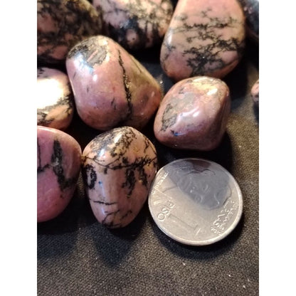 CHEFFY Rhodonite Tumbled Gemstone Crystal