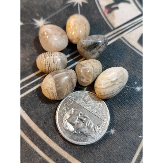 CHEFFY Ghost Quartz Crystal Gemstone