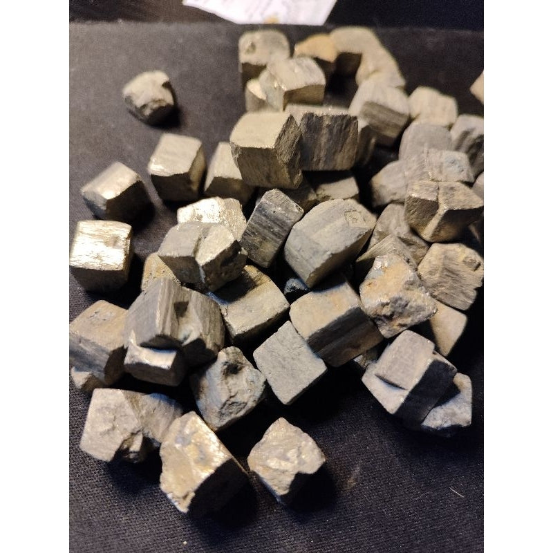 CHEFFY Cubic Pyrite Crystal Gemstone