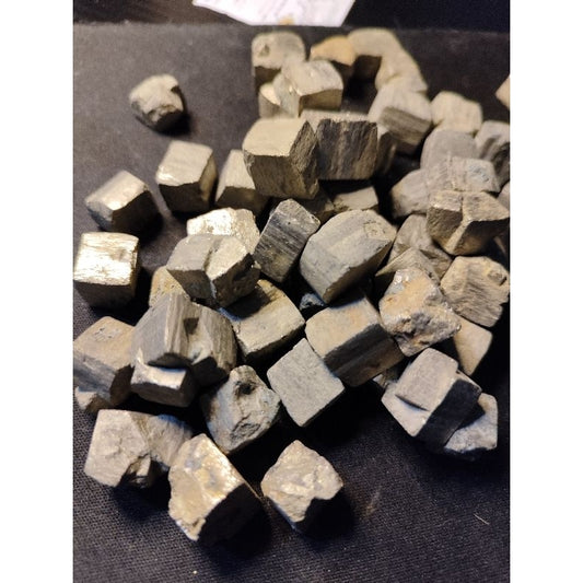 CHEFFY Cubic Pyrite Crystal Gemstone