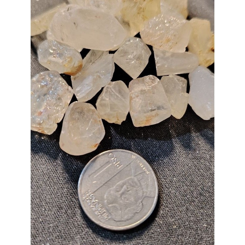 CHEFFY Topaz Raw Crystals Gemstones BIGGER