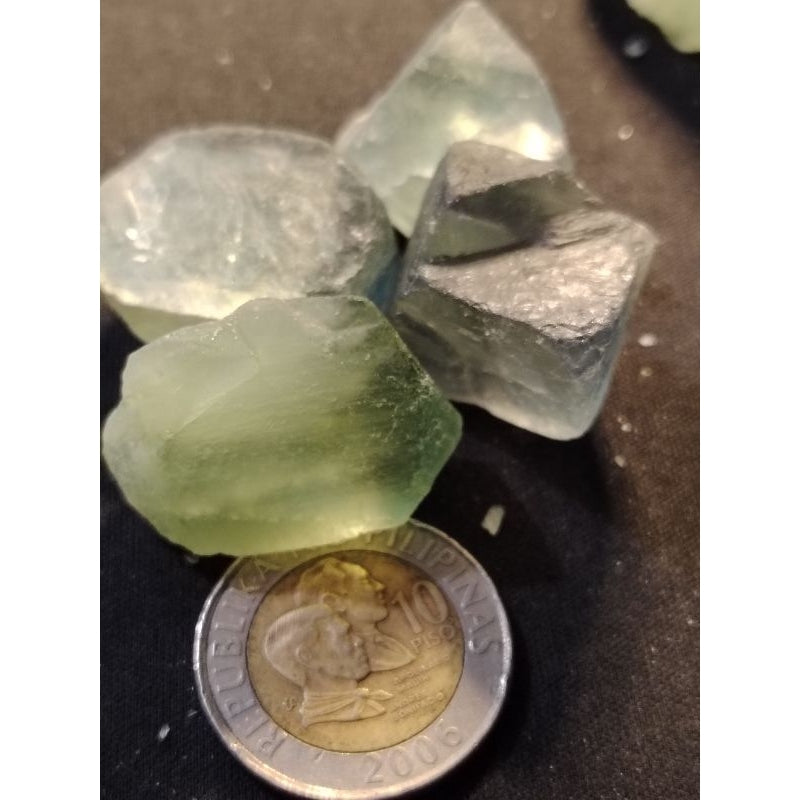 CHEFFY Green Fluorite Crystal Gemstone