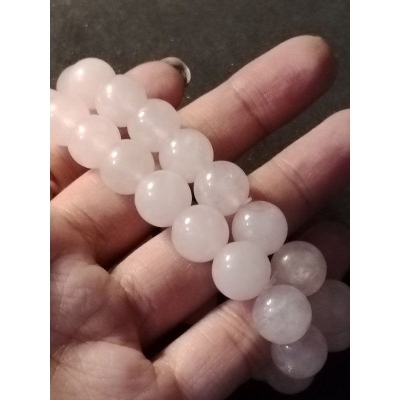 CHEFFY Rose Quartz Bracelet Gemstone Crystals