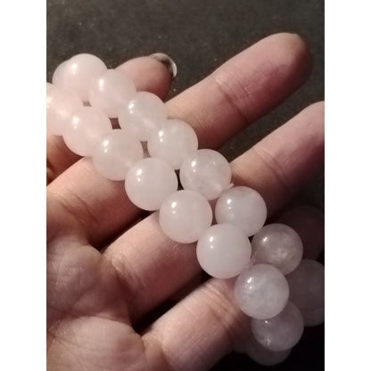 CHEFFY Rose Quartz Bracelet Gemstone Crystals