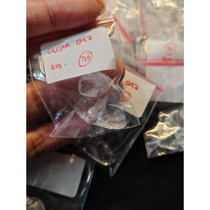 CHEFFY Clear Quartz Chips Gemstone Crystal