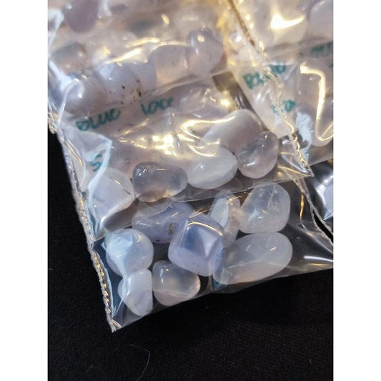 CHEFFY Blue Lace Agate Gemstone Crystals SOLD PER PACK