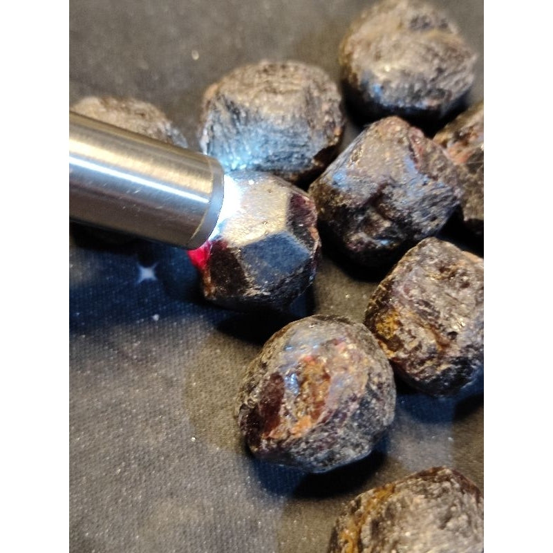 CHEFFY Garnet Crystals Gemstones Raw