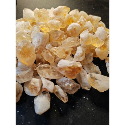 CHEFFY Citrine Crystal Gemstones Mini Raw