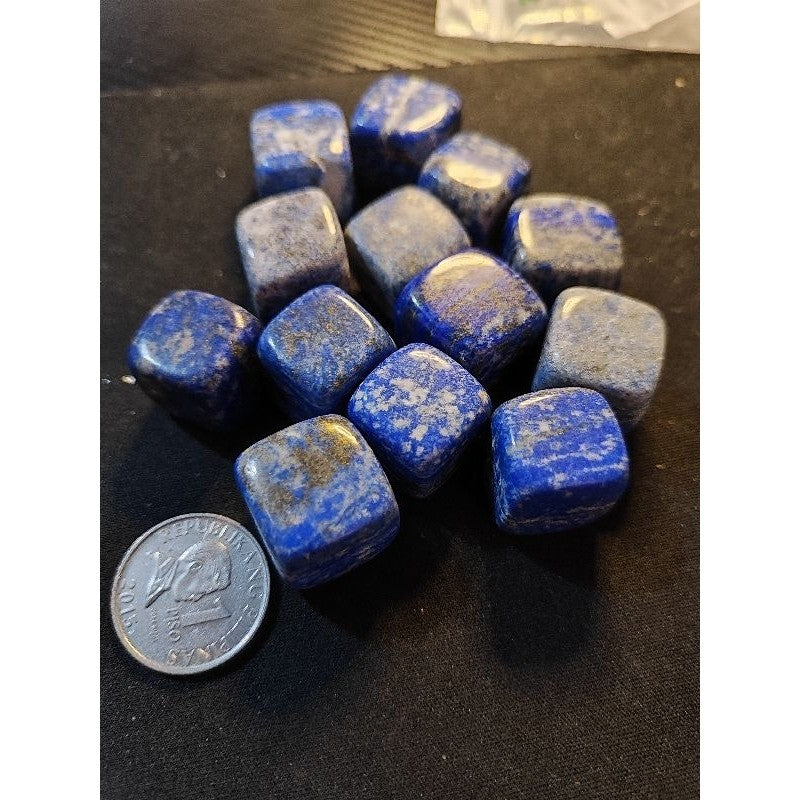 CHEFFY Lapis Lazuli Cubes Crystal Gemstone