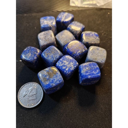 CHEFFY Lapis Lazuli Cubes Crystal Gemstone