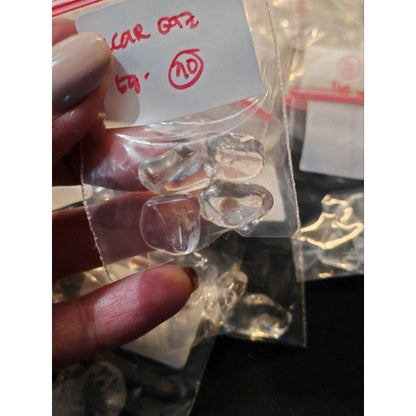 CHEFFY Clear Quartz Chips Gemstone Crystal